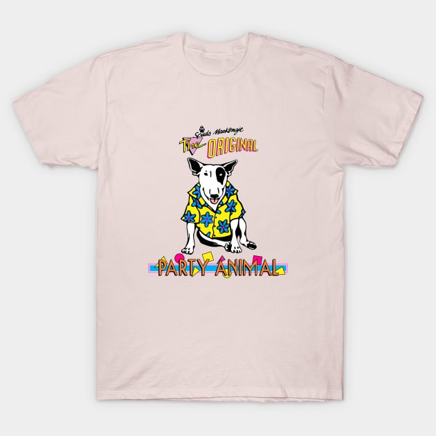 Spuds Mackenzie T-Shirt by Authentic Vintage Designs